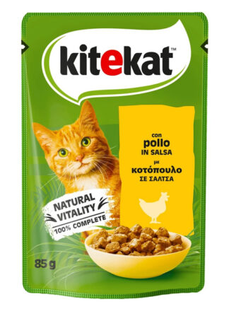 Kitecat (курица) в соусе 85г