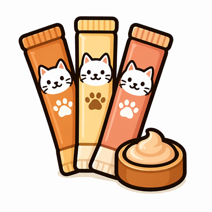 Лакомства для кошек.