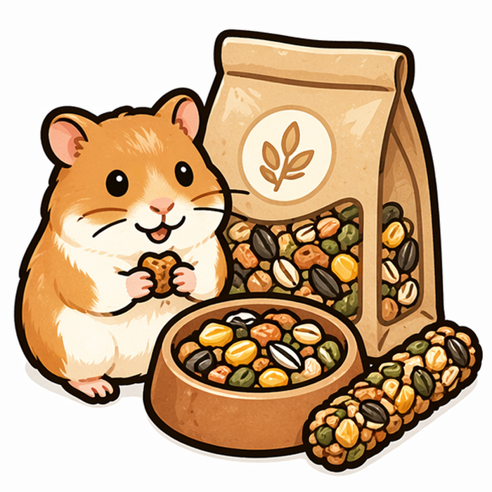 Корма и лакомства для грызунов и птиц