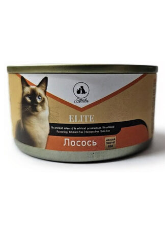 Elite ж/б (ЛОСОСЬ) паштет 80г