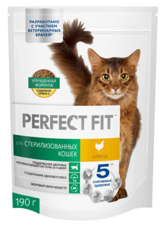 Perfect Fit сух. (СТЕРИЛ., КУРИЦА) 190г