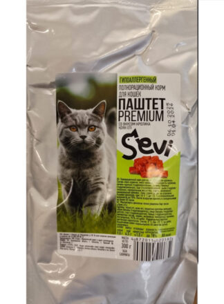 Sevi тушенка (КРОЛИК) паштет 300г