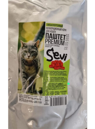Sevi тушенка (ТЕЛЯТИНА) паштет 300г