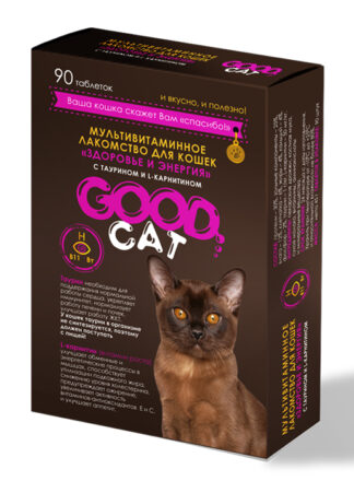 GOOD CAT вит. (ЗДОРОВЬЕ И ЭНЕРГИЯ, ТАУРИН) 90табл.